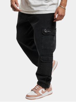 Karl Kani Cargo Small Signature Tapered  black