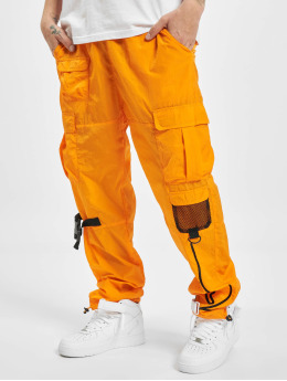 Karl Kani Chino bukser Kk Signature Crincle Nylon oransje