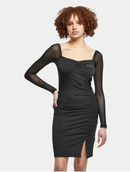 Karl Kani Dress Small Retro Satin Long black