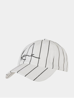 Karl Kani Flexfitted Cap Signature Pinstripe Flexfitted bialy