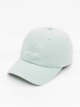 Karl Kani Flexfitted Cap Signature Washed zielony