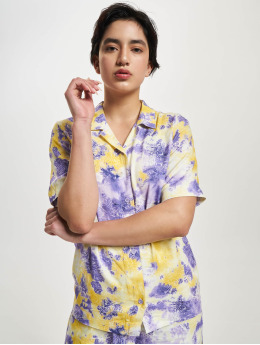 Karl Kani Hemd Signature Paisley violet
