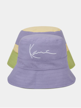 Karl Kani hoed Signature Reversible Block paars