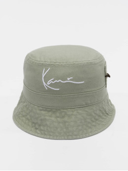 Karl Kani Kapelusze Signature Washed Zip zielony