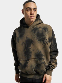 Karl Kani Mikiny Woven Signature Washed Print šedá