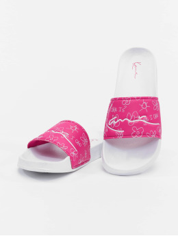 Karl Kani Sandals Signature AOP Pool  pink