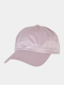 Karl Kani Snapback Cap Retro Satin purple