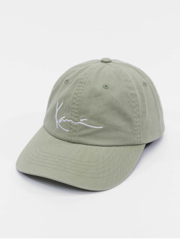 Karl Kani Snapback Caps Signature Washed vihreä