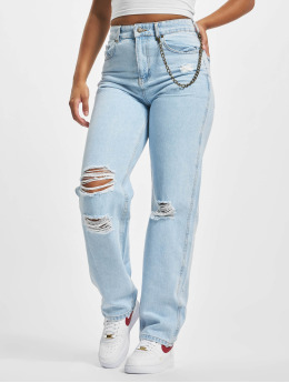 Karl Kani Spodnie Baggy Baggy Distressed niebieski