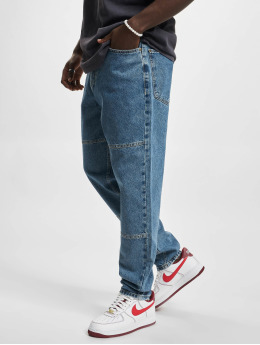 Karl Kani Spodnie Baggy Retro Tapered Five Pocket niebieski