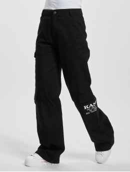 Karl Kani Spodnie Chino/Cargo Denim czarny