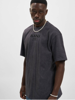 Karl Kani T-Shirt Retro Destroyed grau