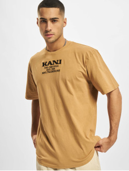 Karl Kani T-shirt Retro Washed marrone