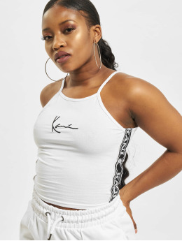 Karl Kani Top Small Signature Tape  white