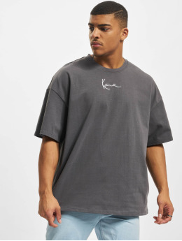 Karl Kani Tričká Small Signature Heavy Jersey  šedá
