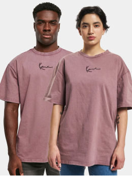 Karl Kani Trika Small Signature Washed  fialový