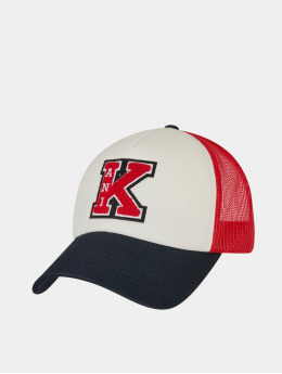 Karl Kani Trucker Caps Retro Patch bezowy