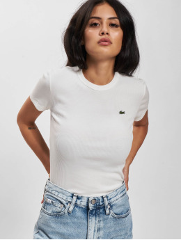 Lacoste t-shirt Femme  wit