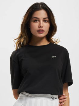 Lacoste t-shirt Basic  zwart