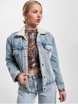 Levi's® Jeansjacken EX-BF Sherpa  blau