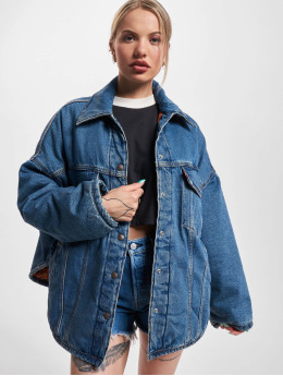 Levi's® Jeansjacken Fly Trucker blau