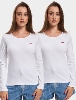 Levi's® Longsleeve 2 Pack weiß