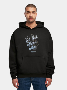 Lost Youth Hoodie Influenced V.1  black