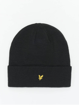 Lyle & Scott Beanie Logo schwarz