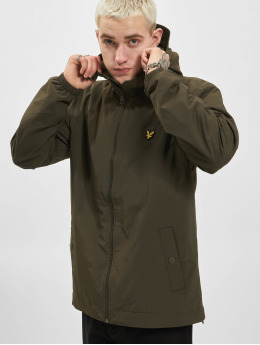 Lyle & Scott Lightweight Jacket Zip Through olive