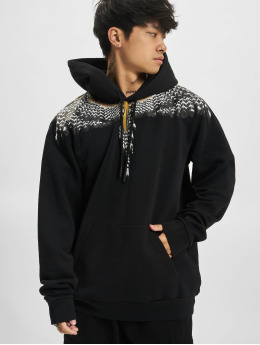 Marcelo Burlon Hoody Grizzly Wings Regular schwarz