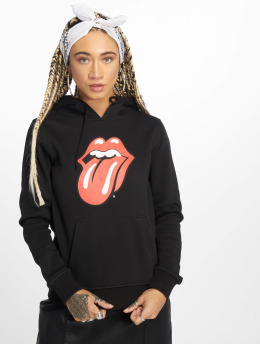 Merchcode Frauen Hoody Rolling Stones Tongue in schwarz