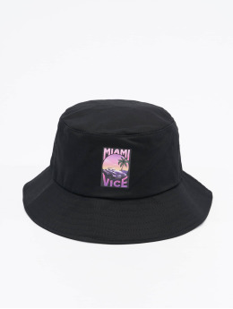 Merchcode Hut Miami Vice Print  schwarz