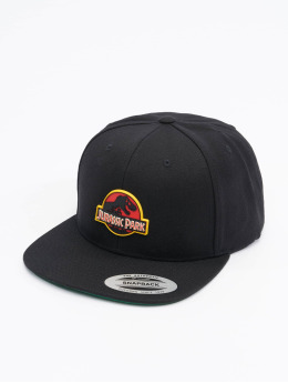 Merchcode snapback cap Jurassic Park Logo  zwart