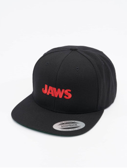 Merchcode Snapback Caps Jaws Logo czarny