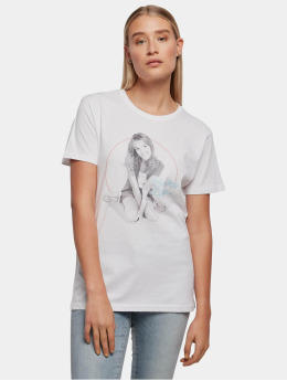 Merchcode T-shirts Ladies Britney Spears hvid