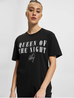 Merchcode T-skjorter Ladies Whitney Queen Of The Night svart