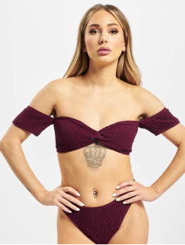 Missguided Bikinis Crinkle Milkmaid And Bottoms rot