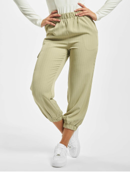 Missguided Chino Petite Pin Stripe Green Coord green