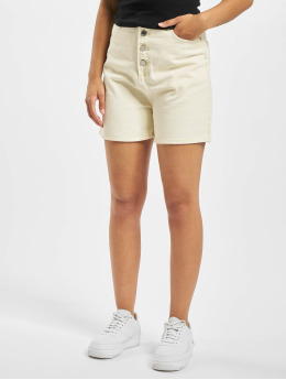 Missguided Shorts Button Up weiß