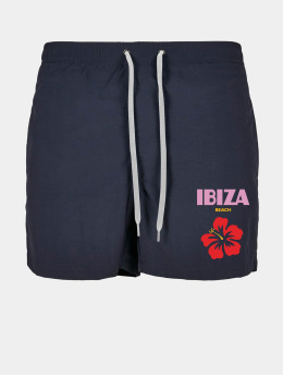Mister Tee Kúpacie šortky Ibiza Beach modrá
