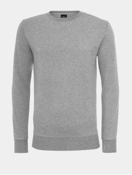 Mister Tee Pullover Plain Crewneck grey
