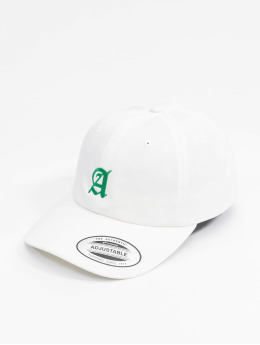 Mister Tee Snapback Cap Letter A Low Profile bianco