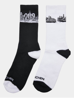 Mister Tee Socks Major City 089 2-Pack black