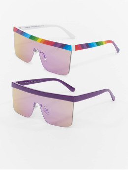 Mister Tee Sunglasses Pride 2-Pack colored