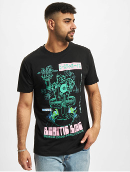 Mister Tee T-skjorter Beastie Boys Robot svart