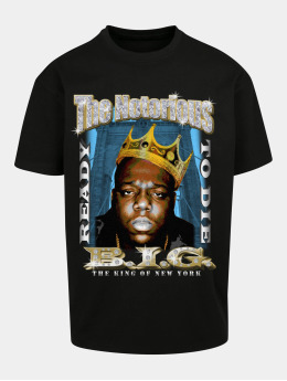 Mister Tee Upscale T-shirt  Upscale Biggie Crown nero