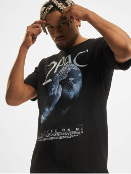 Mister Tee Upscale t-shirt Tupac All F*ck The World 2.0 Oversize zwart