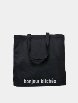 Mister Tee Vesker Bonjour Bitches Oversize  svart