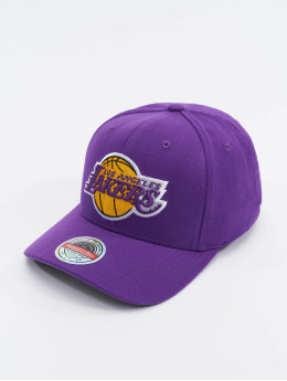Mitchell & Ness Casquette Snapback & Strapback Team Ground Stretch Los Angeles Lakers  pourpre