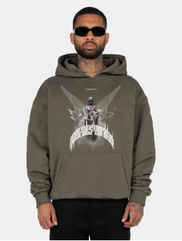 MJ Gonzales Hoody Higher Than Heaven V.1 With Ultra Heavy olive